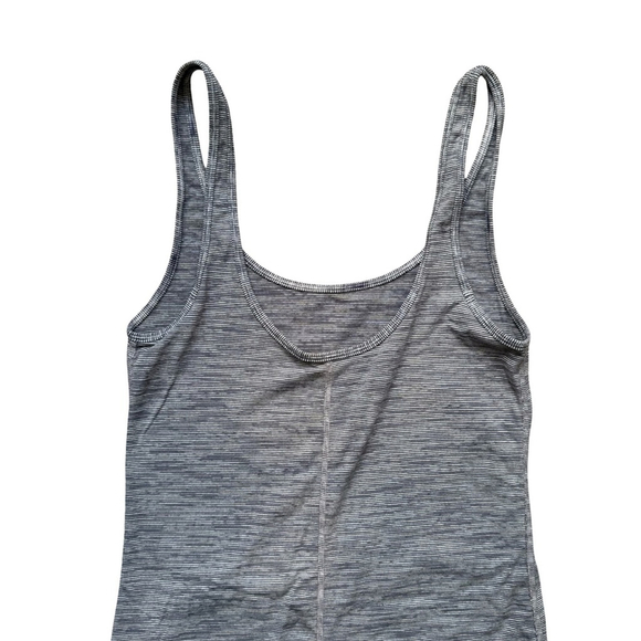 Lululemon Daily Tank Wee Are From Space Coal Fossil Size 2 4 Rare Activewear Gym - Picture 9 of 9